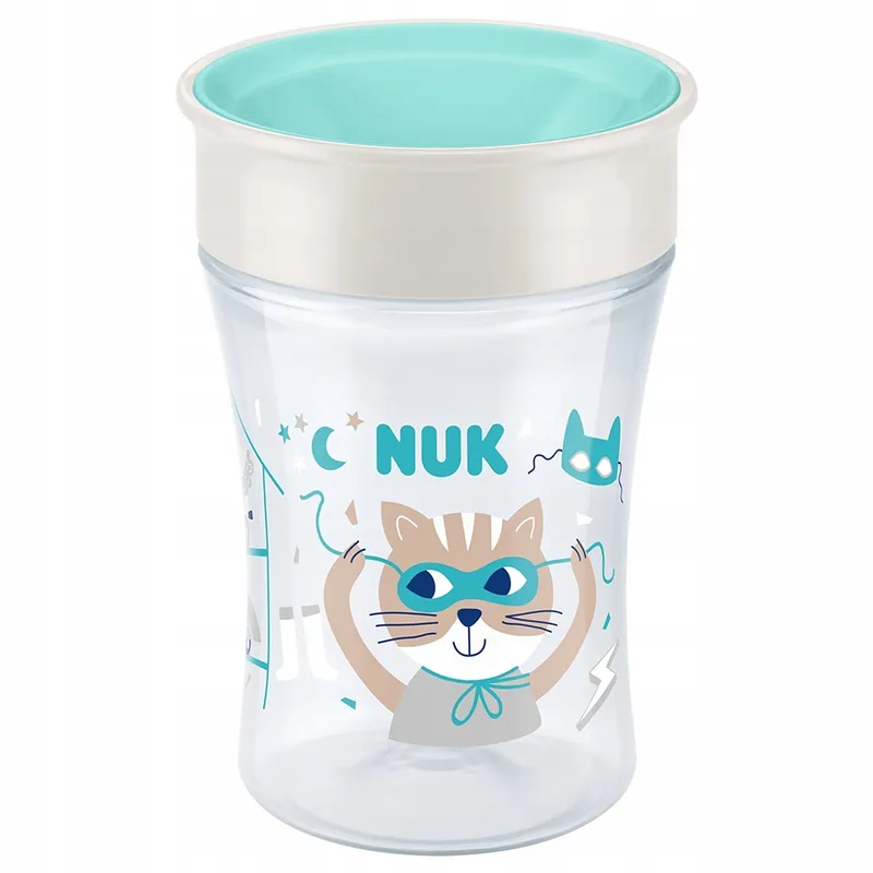 NUK Magic Cup Drinkbeker 8+ Maanden 230ml Blauwe Kat — foto 9