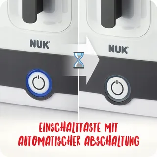 NUK Vario Express Stoomsterilisator Babyflessen 3-in-1 Wit — miniatuur 5