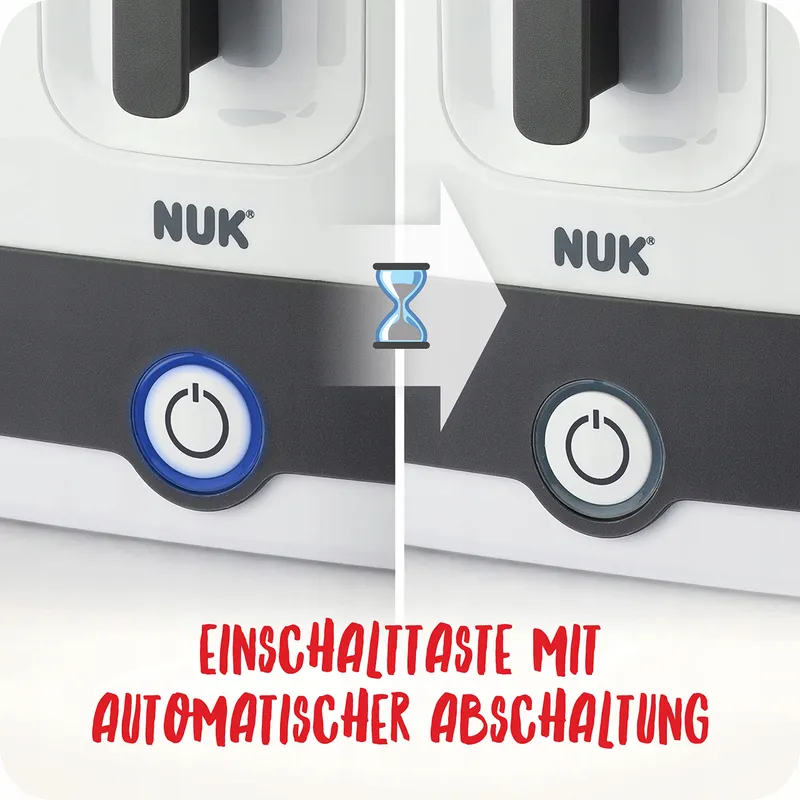 NUK Vario Express Stoomsterilisator Babyflessen 3-in-1 Wit — foto 5