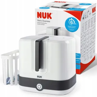 NUK Vario Express Stoomsterilisator Babyflessen 3-in-1 Wit