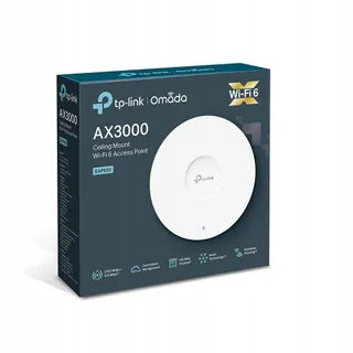 TP-LINK EAP650 AX3000 WiFi 6 Access Point Dualband Gigabit PoE — miniatuur 9