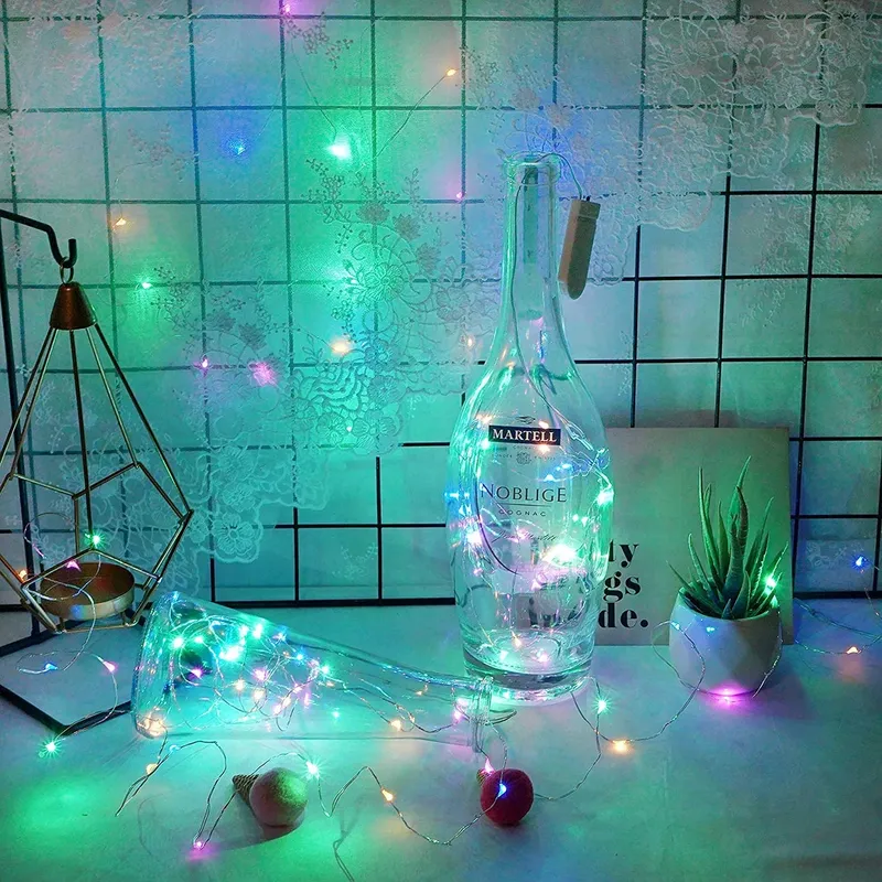 DING Lichtsnoer Flexibele Draad 5-delig 2M 20 LED Kleurrijk — foto 6
