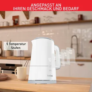 TEFAL Sense Waterkoker 1,5L Digitaal Display 5 Temperaturen 1800W — miniatuur 3