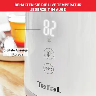TEFAL Sense Waterkoker 1,5L Digitaal Display 5 Temperaturen 1800W — miniatuur 4