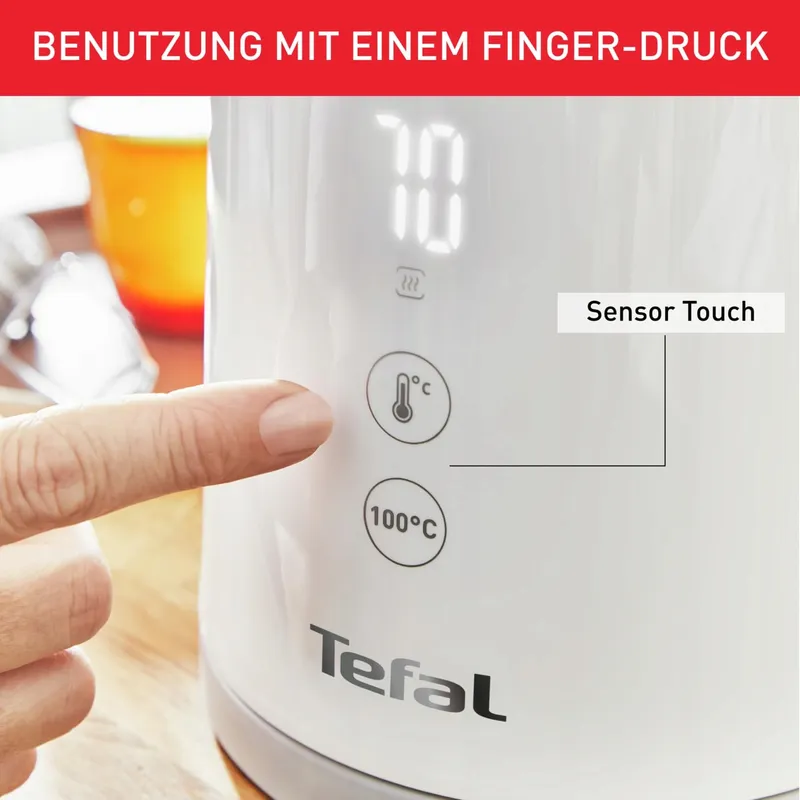 TEFAL Sense Waterkoker 1,5L Digitaal Display 5 Temperaturen 1800W — foto 5