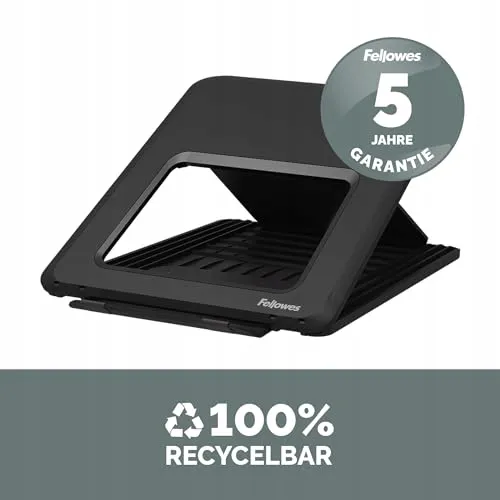 FELLOWES Verstelbare Laptopstandaard voor Kantoor en Thuis Zwart — foto 7