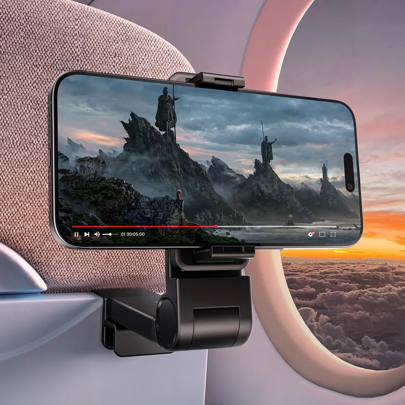 JSAUX Vliegtuig Telefoonhouder 360° Reisstandaard — foto 1