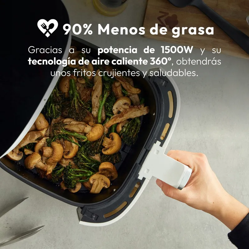 MASTERPRO I-Rocket 500 Airfryer 1500W 5L WiFi App — foto 2
