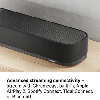 SENNHEISER Ambeo Soundbar Plus 3D Surround TV Muziek Dual Subwoofer — miniatuur 8
