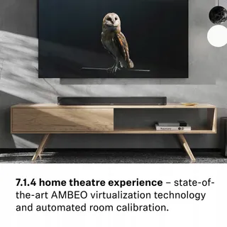 SENNHEISER Ambeo Soundbar Plus 3D Surround TV Muziek Dual Subwoofer — miniatuur 3