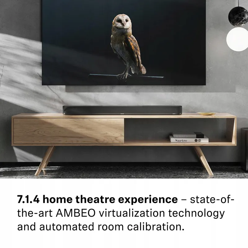 SENNHEISER Ambeo Soundbar Plus 3D Surround TV Muziek Dual Subwoofer — foto 3