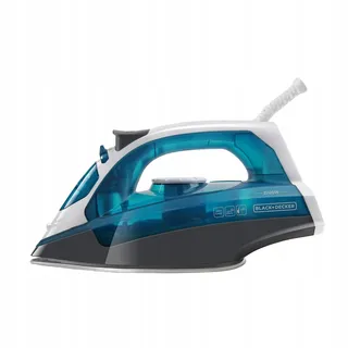 BLACK+DECKER Stoomstrijkijzer 2200W Kunststof Tank 370ml — miniatuur 1