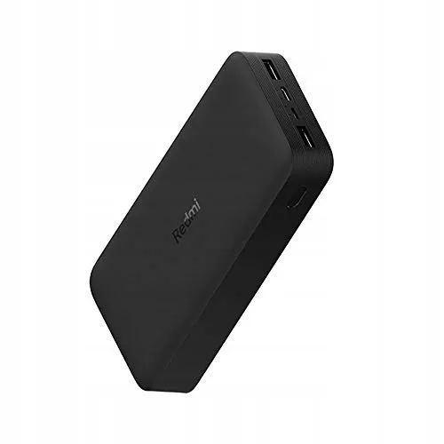 XIAOMI Redmi Powerbank 20000mAh 18W Snelladen USB-C USB-A Zwart — foto 2