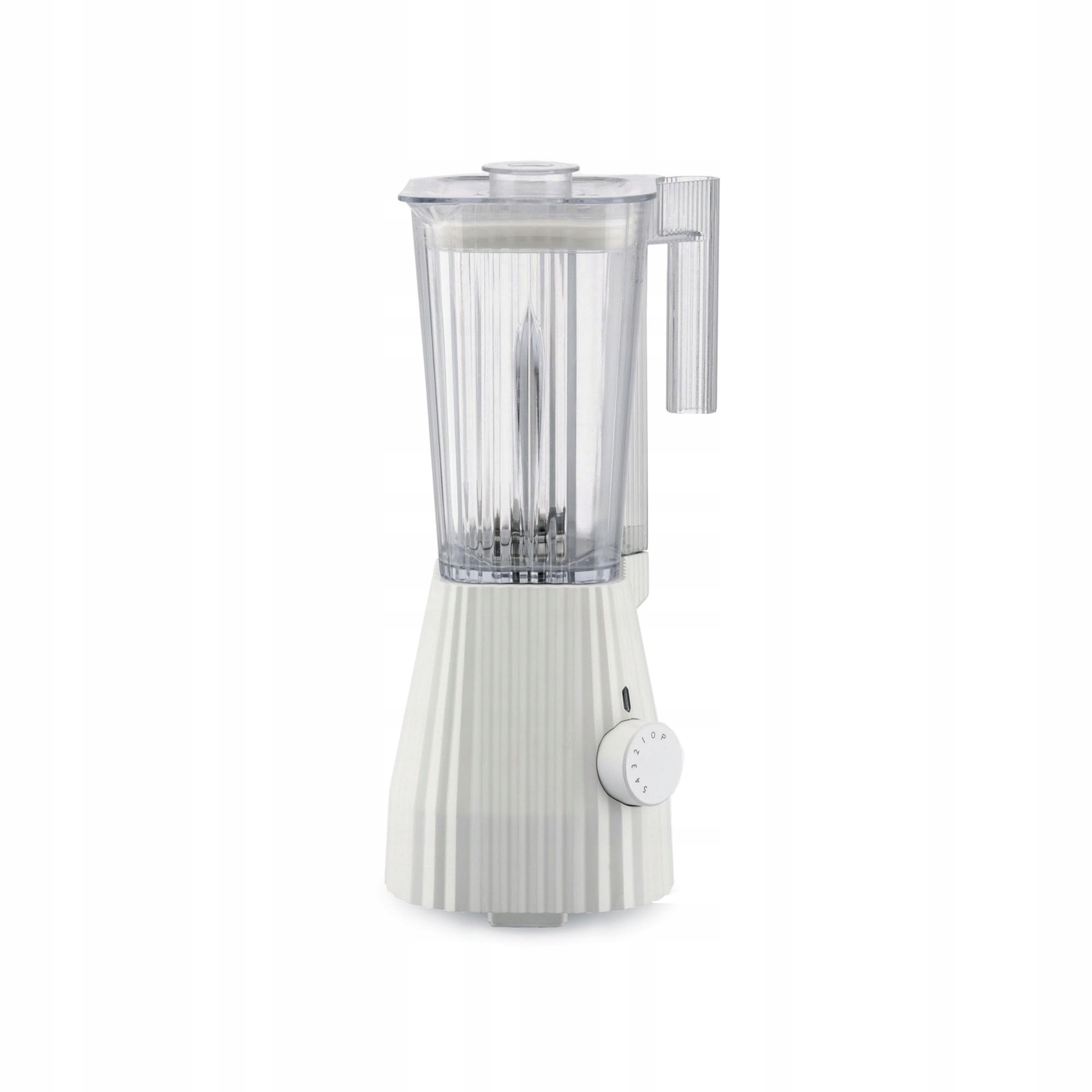ALESSI Plissé Blender 700W 1,5L Wit Thermoplastisch