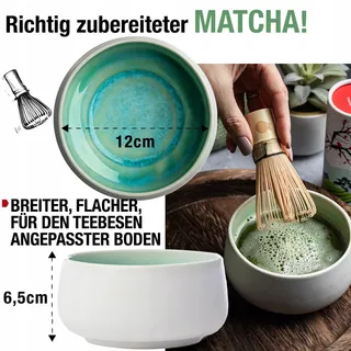 ORIGEENS Matcha Set met Keramiek en Bio Thee uit Japan — miniatuur 6