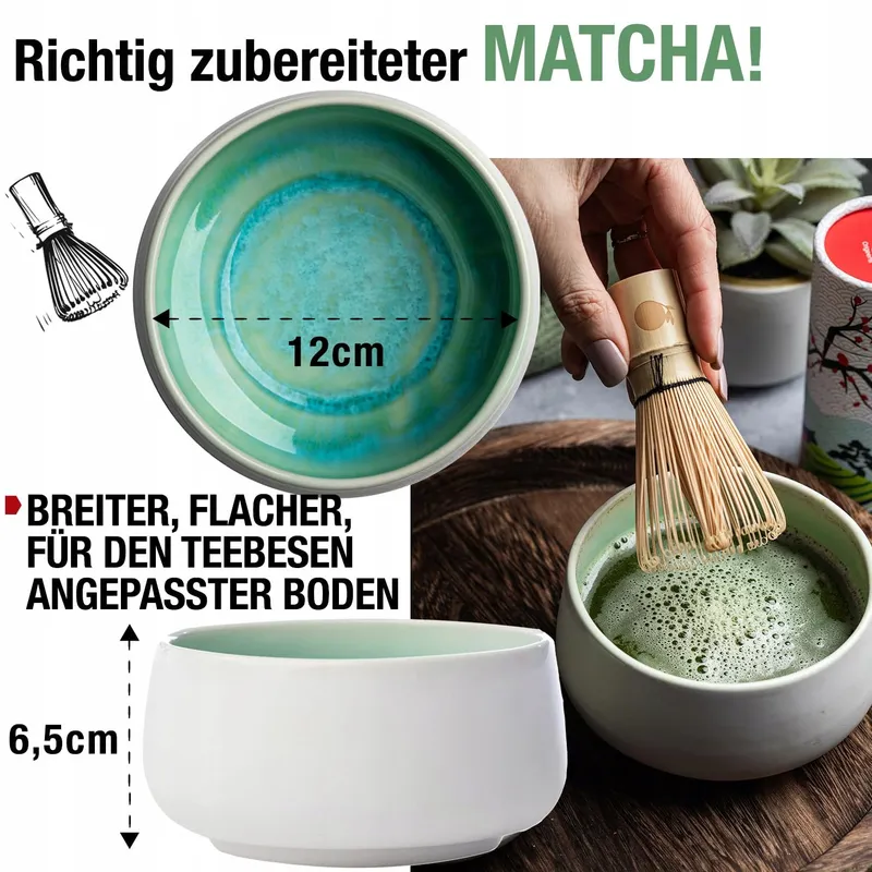 ORIGEENS Matcha Set met Keramiek en Bio Thee uit Japan — foto 6