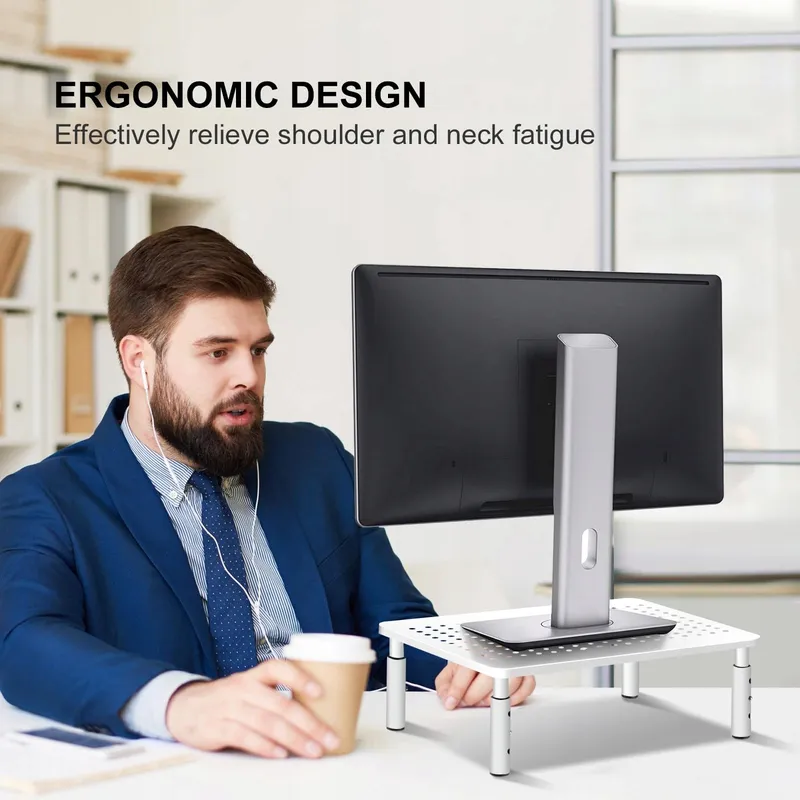BRACWISER Universele Monitorstandaard Hoogteverstelbaar Laptop — foto 7