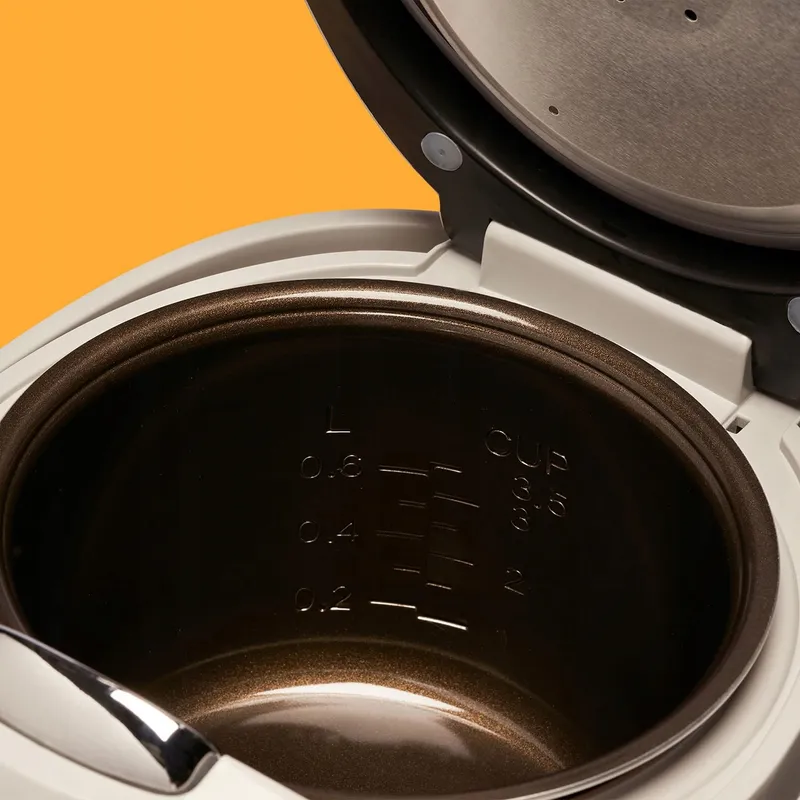 REISHUNGER Digitale Rijstkoker Klein Grijs 0,6L 3 Personen Timer — foto 9
