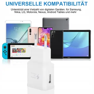KAIMENGLONG Snellader USB-oplader Voor Samsung Galaxy S22 S21 S20 S10 — miniatuur 5