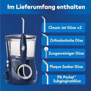 WATERPIK Ultra Professional Monddouche 7 Opzetstukken Blauw — miniatuur 8