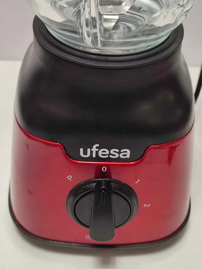 UFESA BS4100 Blender Rood Glas 0,8L 900W 2 Snelheden BPA-vrij — foto 9