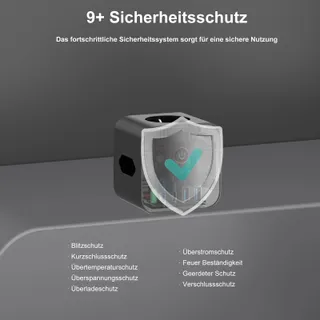 VEFVE Stekkerdoos 70W USB-C GaN 7-in-1 Laptop Telefoon — miniatuur 6