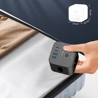 VEFVE Stekkerdoos 70W USB-C GaN 7-in-1 Laptop Telefoon — miniatuur 7