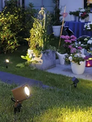 SLV Wand- En Plafondlamp Buitenlamp Tuinlamp Antraciet GX53 9W — foto 2