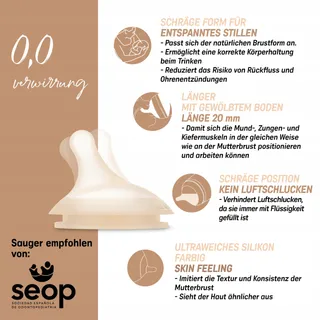 SUAVINEX Anti-koliek Fles 180ml Zero Zero Speen voor Pasgeborenen — miniatuur 7