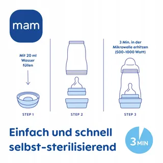 MAM Easy Start Antikoliek Babyfles 160ml Met Bodemventiel — miniatuur 8