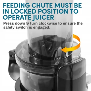 ELITE GOURMET EJX600 Compacte Slowjuicer — miniatuur 3
