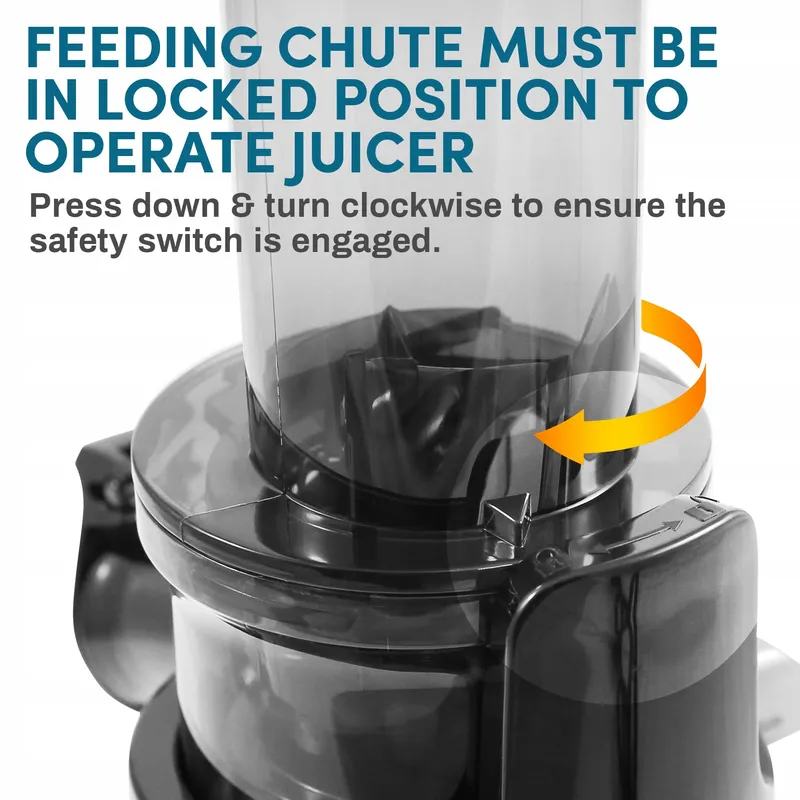 ELITE GOURMET EJX600 Compacte Slowjuicer — foto 3