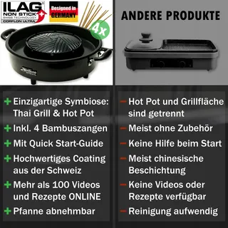 TOMYANG Hot Pot Professioneel Servies BBQ Saus — miniatuur 7