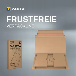 VARTA Power Bank 10000mAh 4 Poorten Tablets Smartphones — miniatuur 2