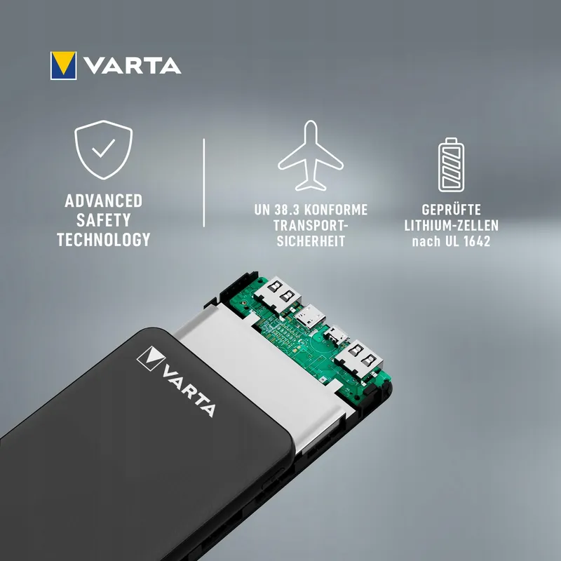 VARTA Power Bank 10000mAh 4 Poorten Tablets Smartphones — foto 5
