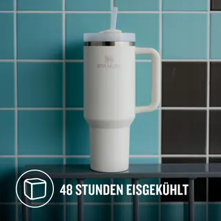 STANLEY Quencher H2.0 Thermosfles Met Rietje 1,2L Cream — miniatuur 4