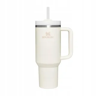 STANLEY Quencher H2.0 Thermosfles Met Rietje 1,2L Cream — miniatuur 1