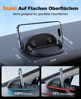 BEEASY Autotelefoonhouder Voor iPhone En Android — miniatuur 4