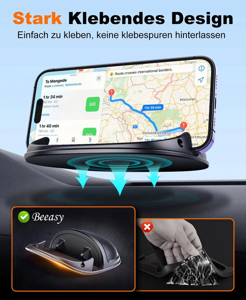 BEEASY Autotelefoonhouder Voor iPhone En Android — foto 3