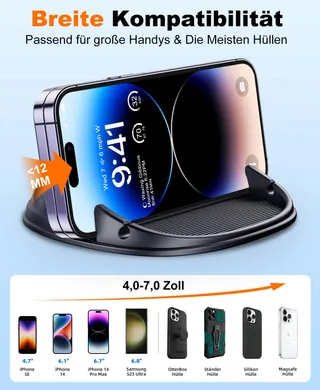 BEEASY Autotelefoonhouder Voor iPhone En Android — miniatuur 6