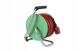 SCHWABE Kabelhaspel Tuin 50m IP44 230V 16A Rood — miniatuur 7
