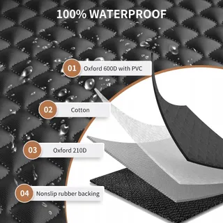 KYG Hondendeken Auto Waterdicht Antislip Zetelbescherming — miniatuur 5