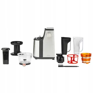 HKOENIG Slowjuicer 1L 400W Roestvrij Staal Zwart — miniatuur 5