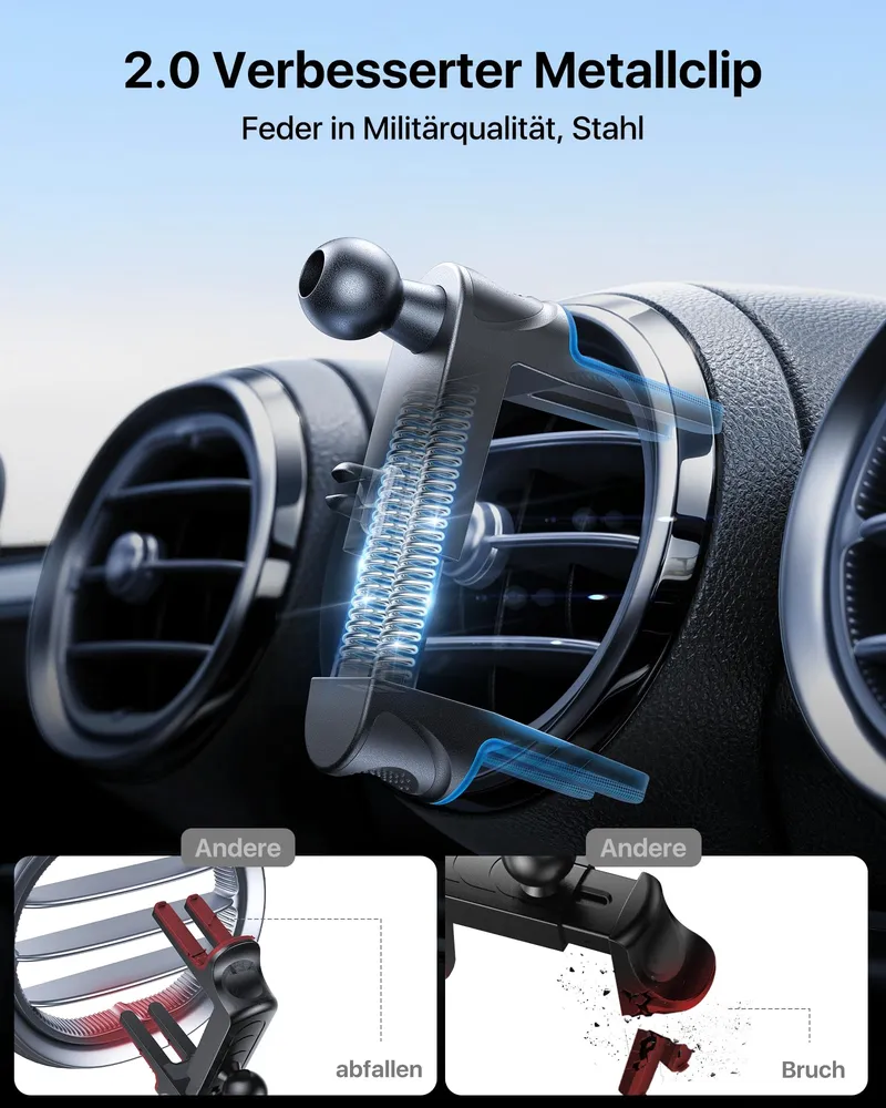 ANDOBIL Autohouder Mercedes Metalen Ventilatieclip 2025 — foto 2
