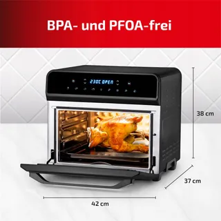 UFESA Magnum Airfryer XXL 23L 1800W 8 Programma's — miniatuur 2