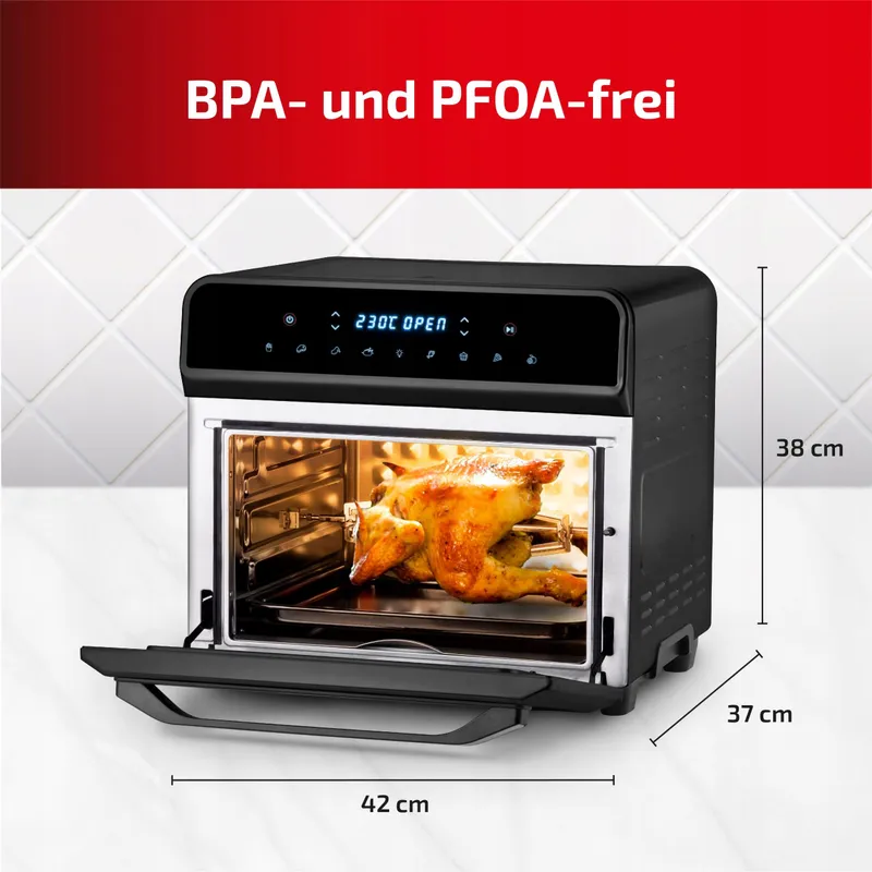 UFESA Magnum Airfryer XXL 23L 1800W 8 Programma's — foto 2