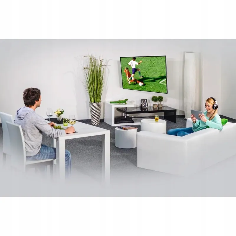 HAMA TV Muurbeugel Draaibaar 32-65 Inch VESA 75x75-400x400 35kg Zwart — foto 5