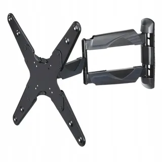 HAMA TV Muurbeugel Draaibaar 32-65 Inch VESA 75x75-400x400 35kg Zwart — miniatuur 2