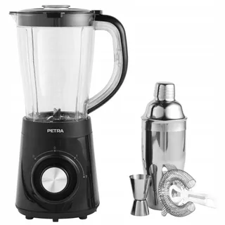 PETRA PT5619VDE Cocktailblender 500W 1,5L RVS 2 Snelheden — miniatuur 1