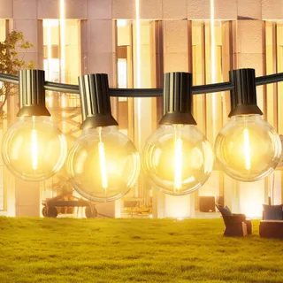 FANSANMY LED Lichtsnoer Buiten 18M G40 IP45 — miniatuur 1